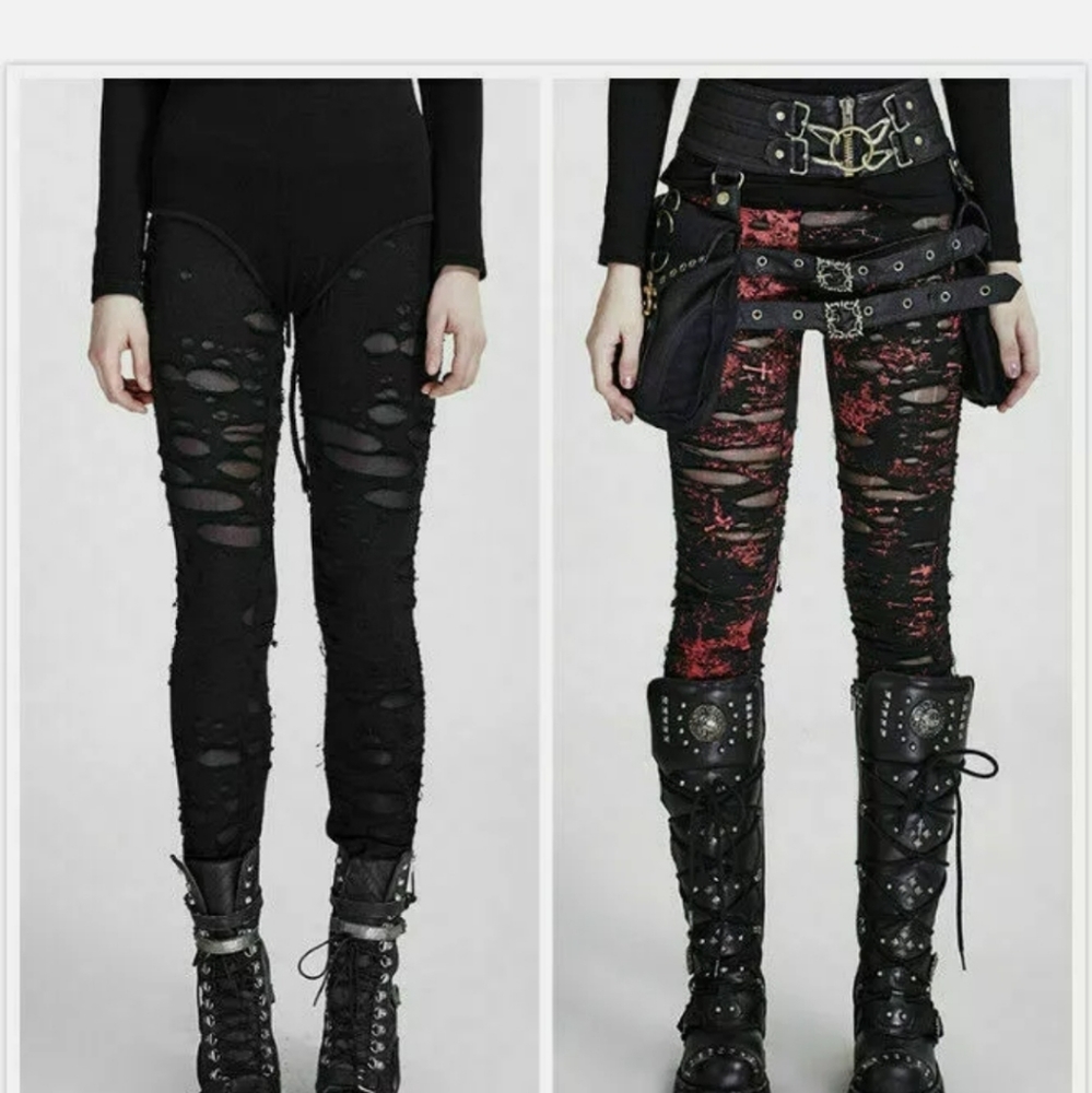 Punk Rave black leggings